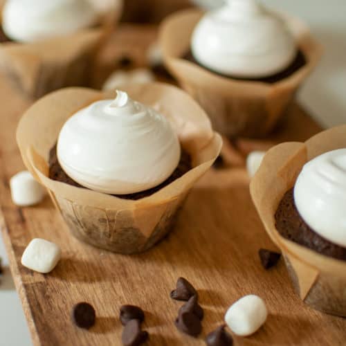 Meringue frosting not toasted
