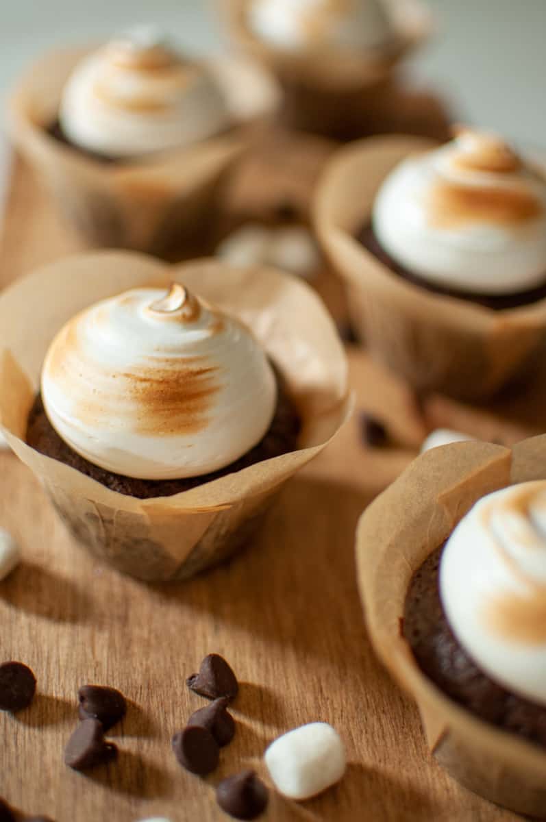 Toasted Meringue Frosting