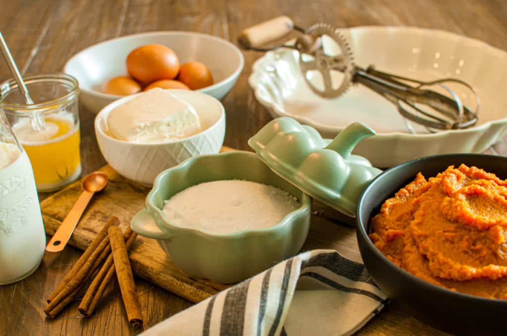 Pumpkin Pie Ingredients