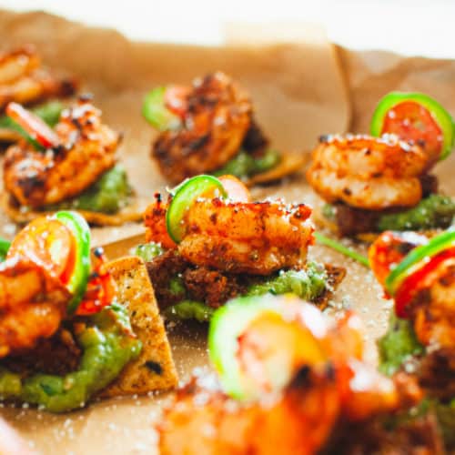 Shrimp Tostada