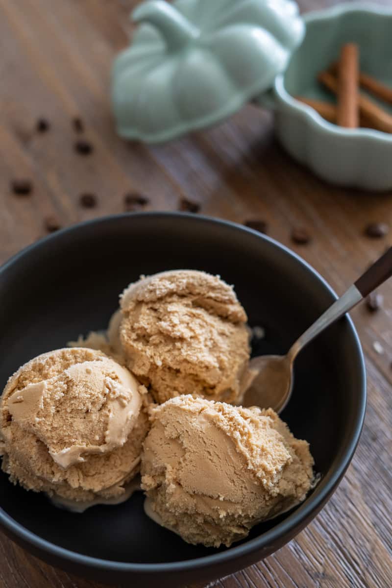 Pumpkin Coffee Ice Cream