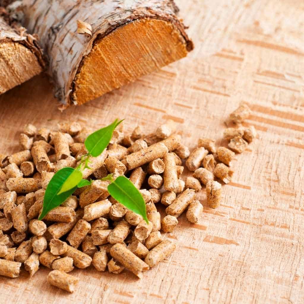 Apple and cherry wood pellets for pellet smoker grill