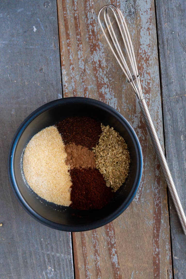 Pork Spice Rub in a Bowl