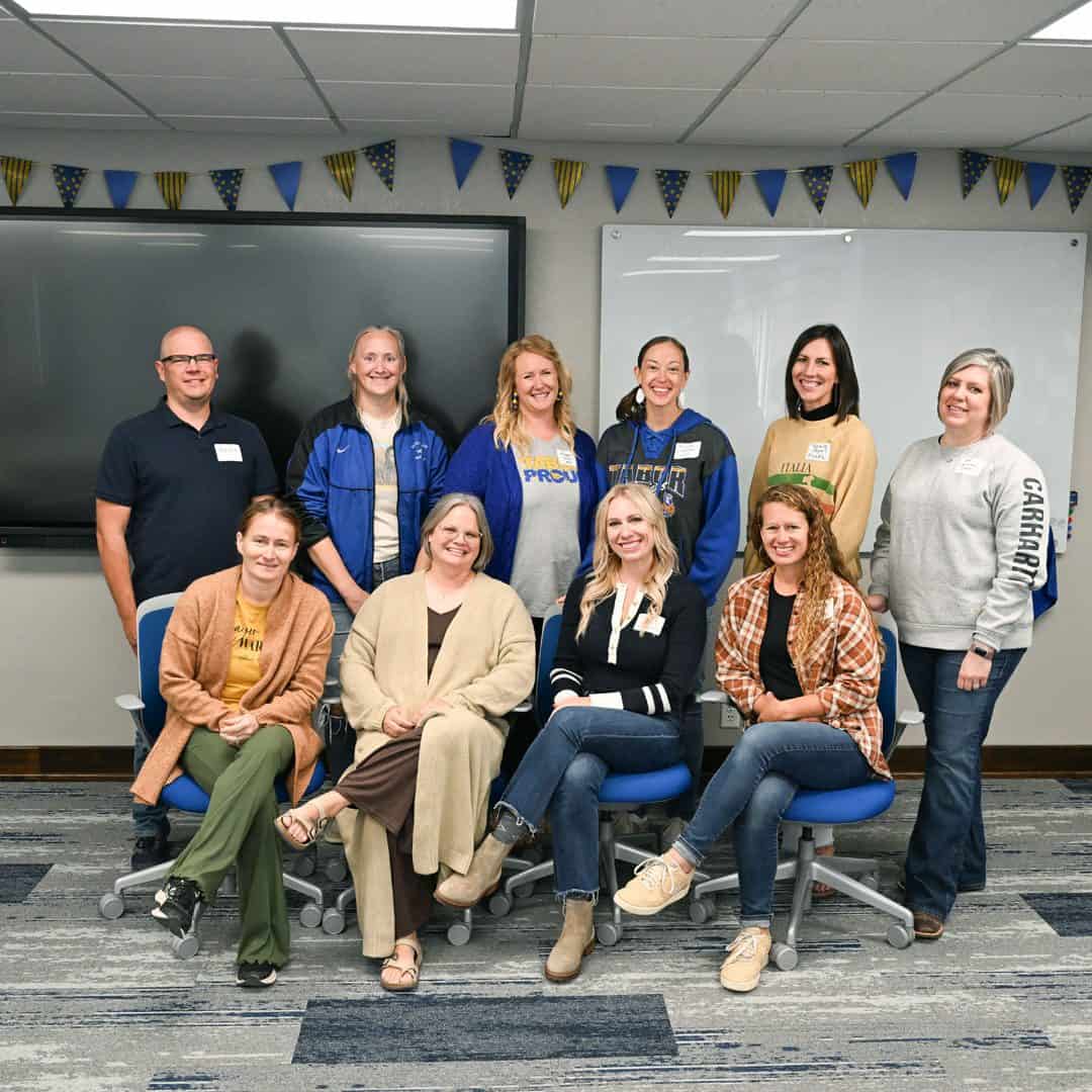 2004 Tabor College class reunion in the Shari Flaming Education Commons