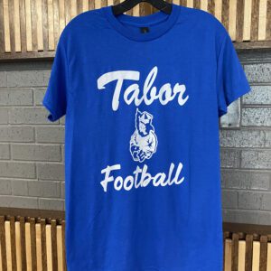 Blue football T