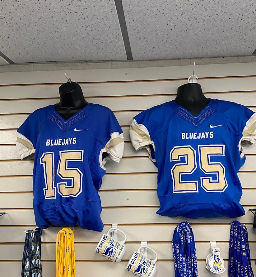 Blue jersey