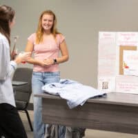 Tabor students present during CKEC Entrepreneurship Side Hustle Challenge