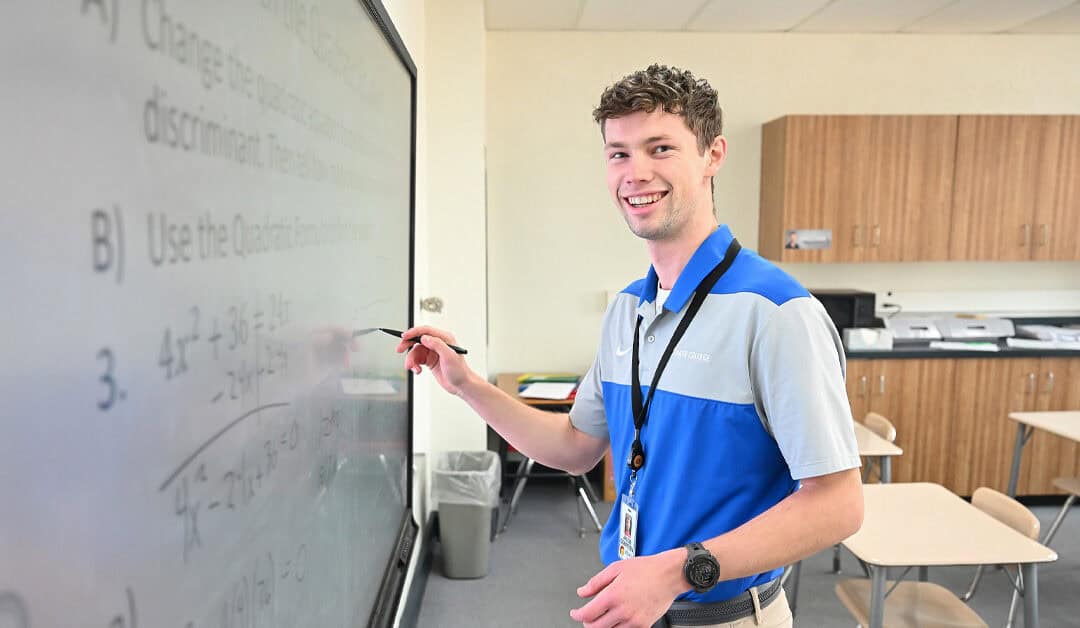 Teacher Education students equipped for classroom