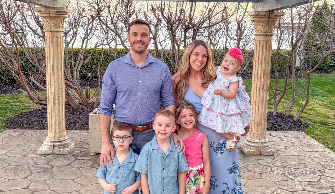 Wiens family supporting the impact of a Tabor education