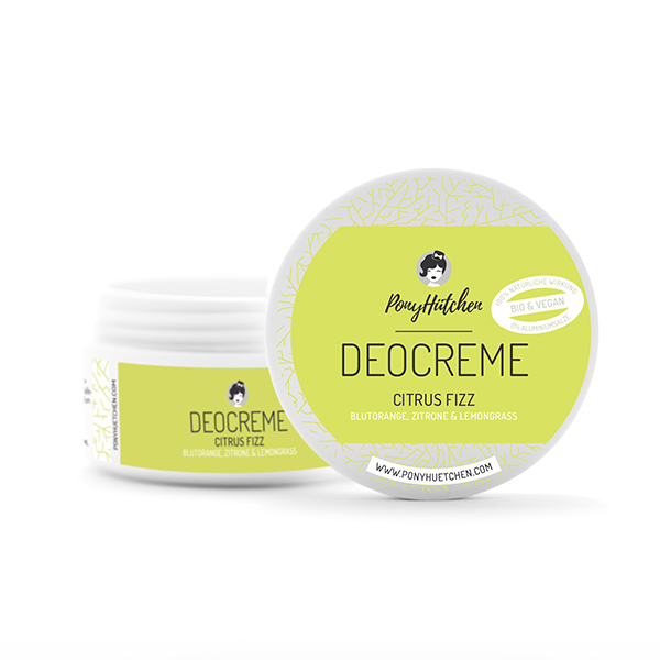 deocreme Citrus Fizz PonyHütchen natuurlijke deo