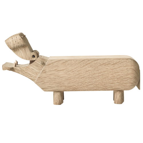 Kay Bojesen - Hippo - Houten Nijlpaard design object - Afbeelding 2