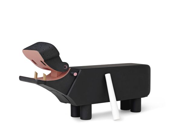Kay Bojesen Hippo Black