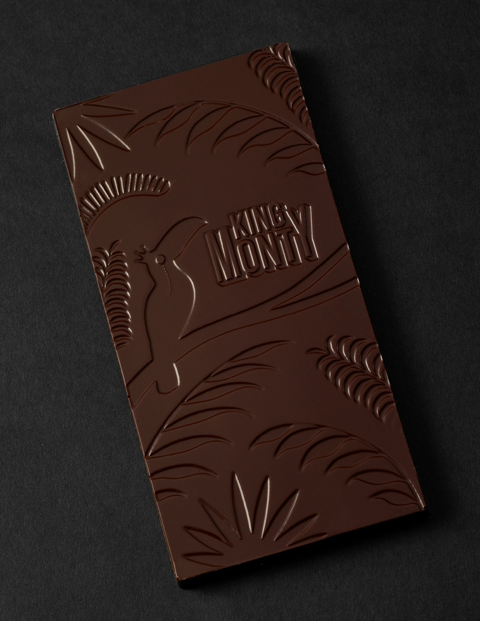 King Monty - Pure Darkness - pure chocolade, 90gr - Afbeelding 2