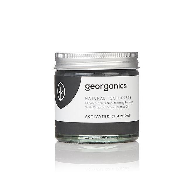georganics vegan tandpasta actieve kool 120ml