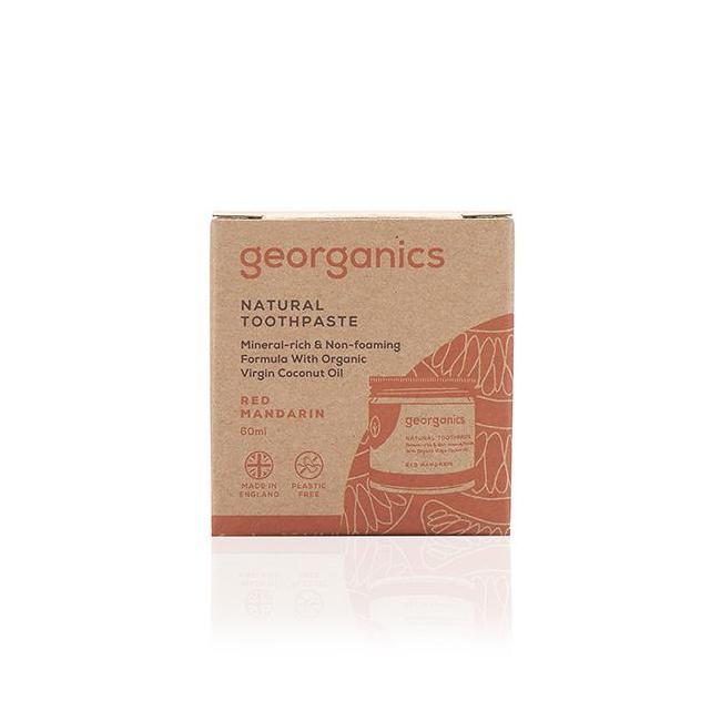 georganics - tandpasta - Red Mandarin - 120ml - Afbeelding 4