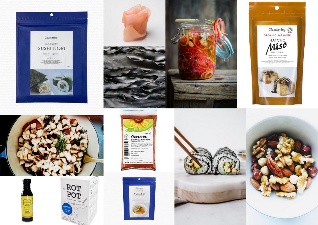 umami in vegan recepten