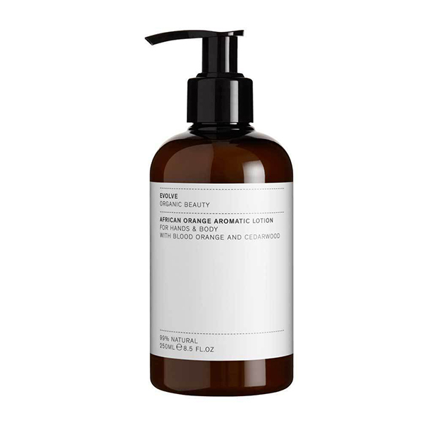 Evolve Beauty body lotion African Orange Aromatic lotion 250ml