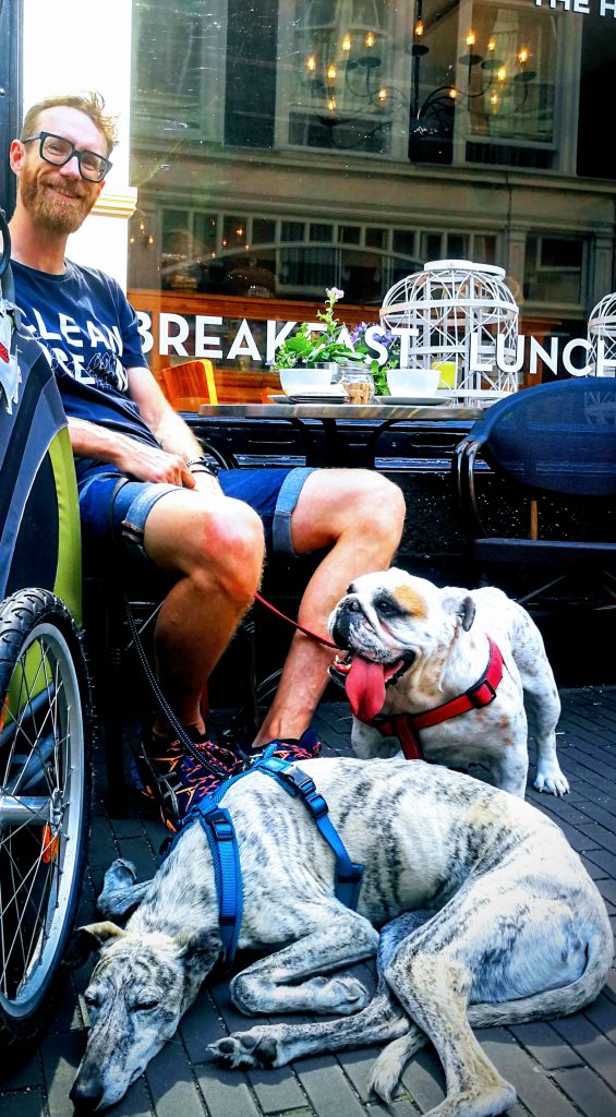 kamperen met 3 honden