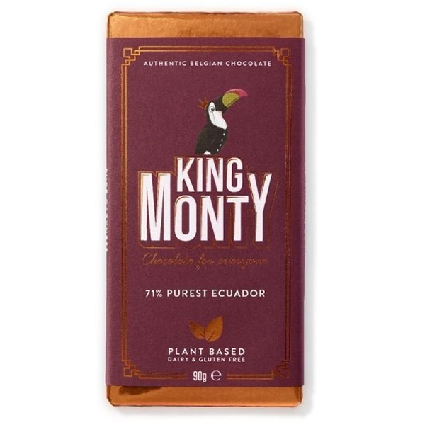 King Monty Purest Ecuador vegan lactosevrij