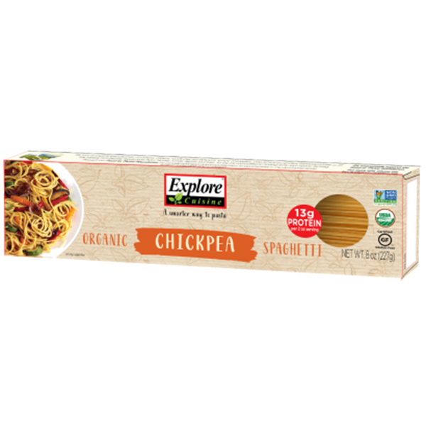 explore cuisine chickpea spaghetti 250 gr