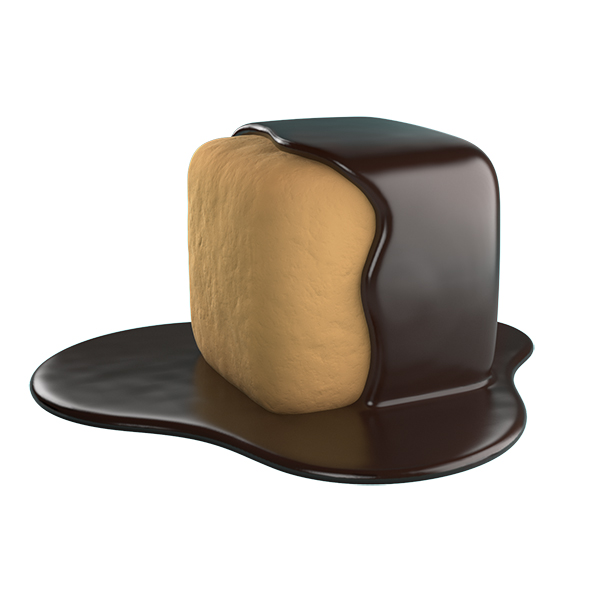 Mallow puffs Salted Caramel vegan marshmallows 100gr