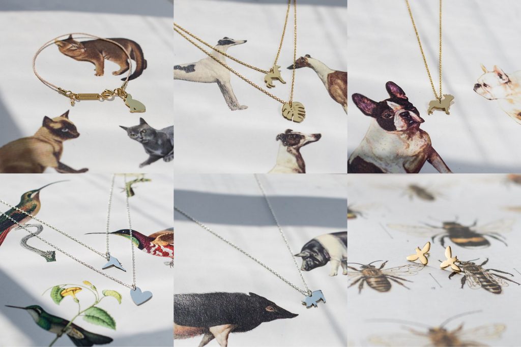 animalkingdom armband met bedels