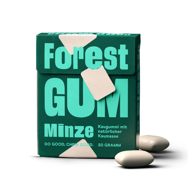 Forest Gum vegan plasticvrije kauwgom 20gr