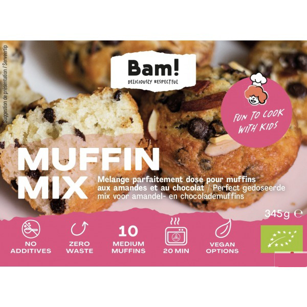 bam muffin mix vegan bakmix