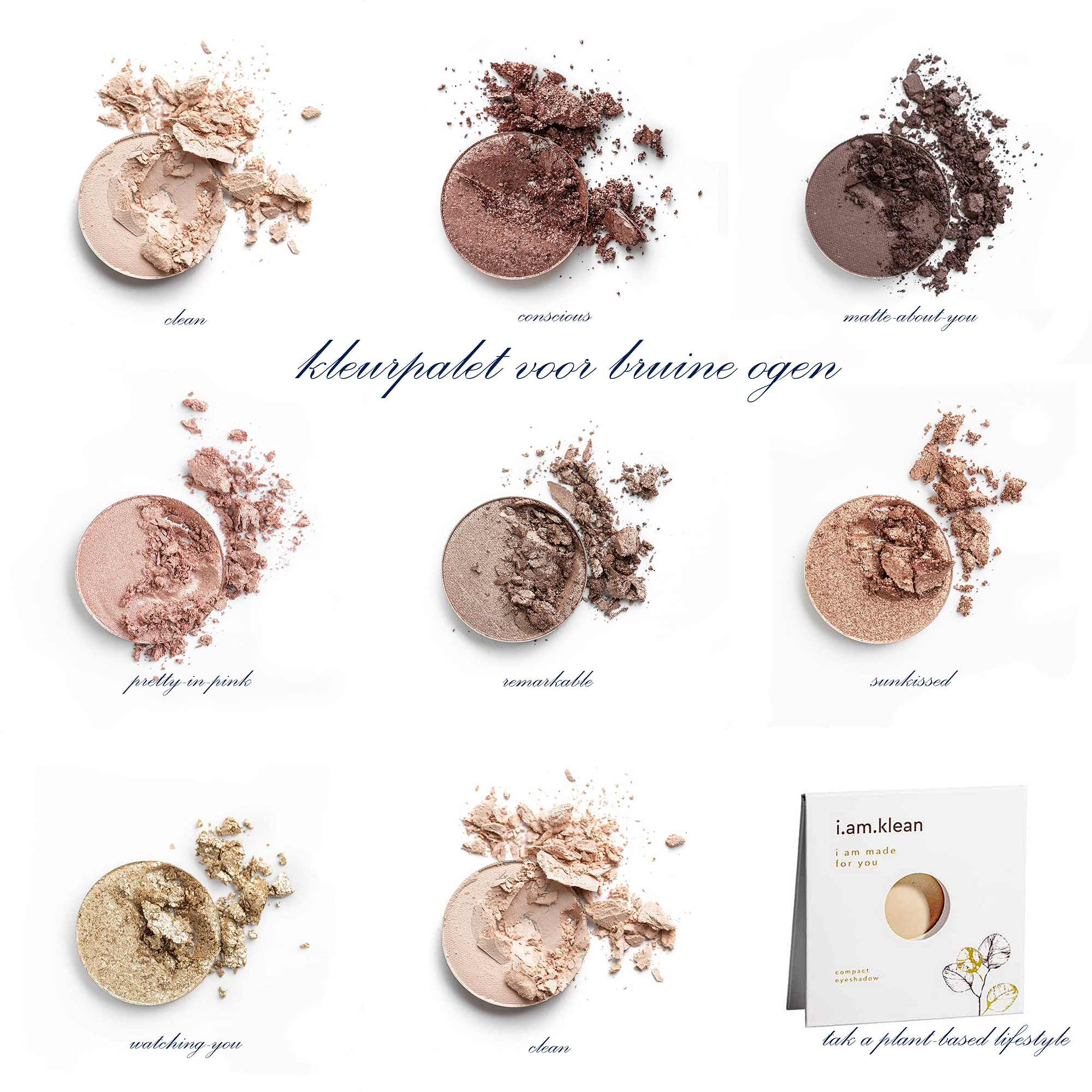 i.am.klean - Compact Mineral Eyeshadow - vegan compacte oogschaduw - Afbeelding 5