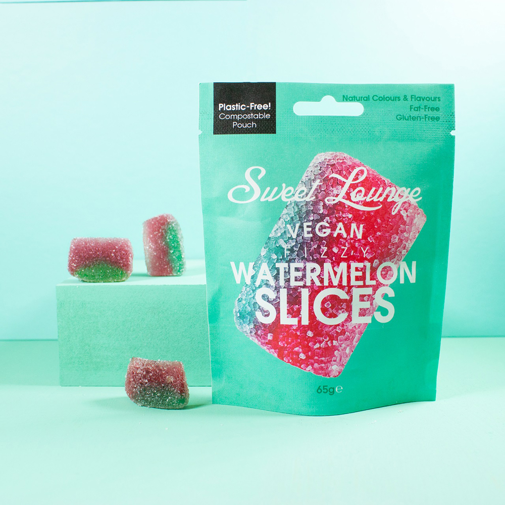Sweet Lounge Watermelon Slices vegan snoepjes 65gr