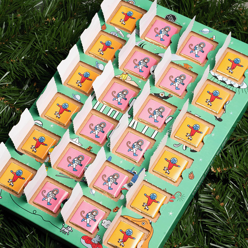 otherly chocolate vegan adventskalender 120gr