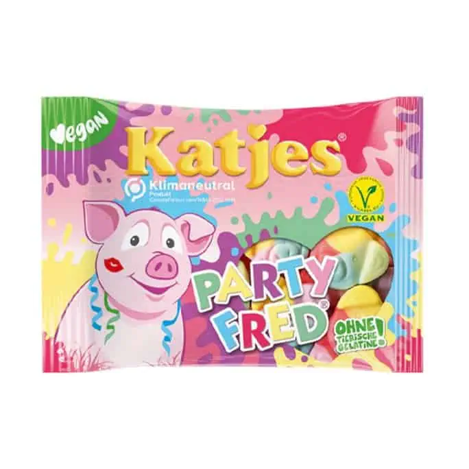 Katjes Party Fred vegan snoepjes 175gr