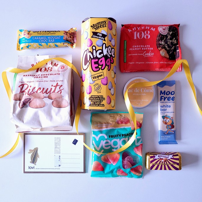 vegan paascadeau gift box pasen tak a plant-based lifestyle