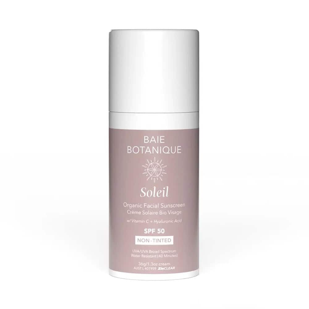 Baie Botanique Face Sunscreen vegan zonnecrème gelaat SPF 50