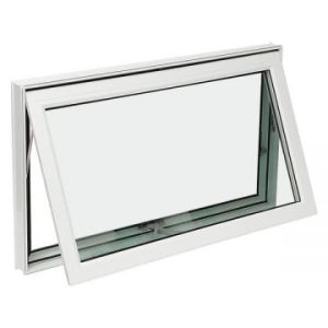 White tilt and turn window for residential and commercial use.