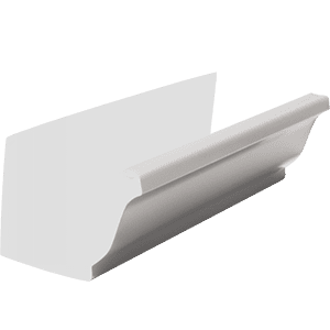 Vinyl siding corner trim for durable exterior building finishing.