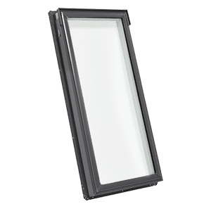 Durable black-framed rectangular window for building projects in Canada.