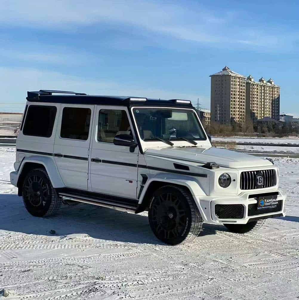 W464 Brabus G900 Kit 3D Scan Performance Body Parts for Benz G-Class W463 W464, Carbon Fiber Front Splitter, Rear Diffuser & Exhaust, 0 Cutting Fitment. - Image 6