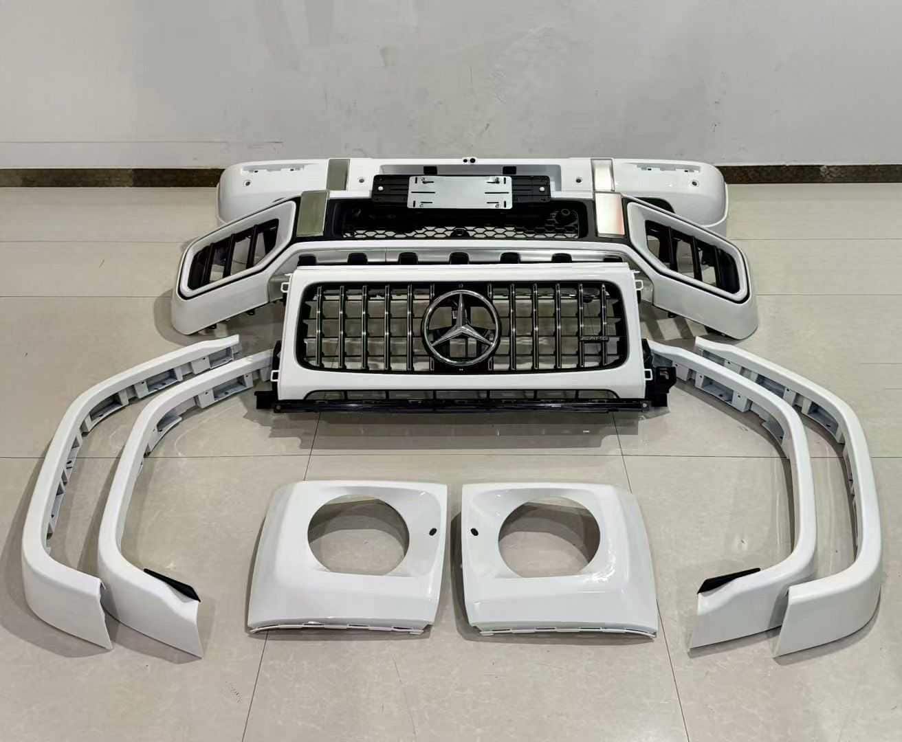 AMG Rear Bumper Retrofit for Mercedes Modification