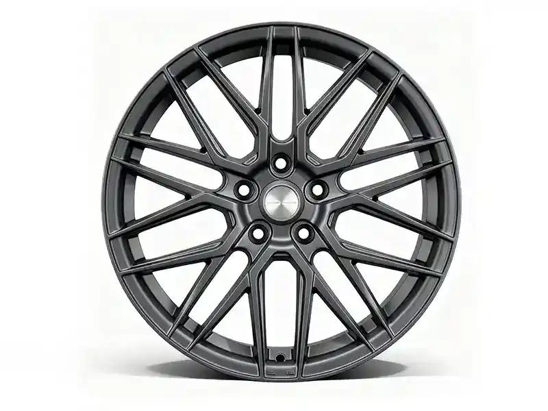 20 inch wheels with black and red concave rims