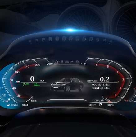 BMW instrument panel LCD upgrade for X3 X4 X5 X6 Carbon Fiber HUD Instrument Cluster Display Retrofit, Professional Digital Dash Dashboard Kit