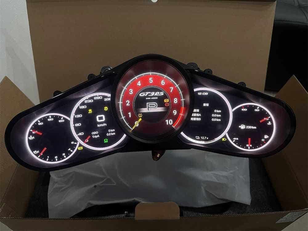 Porsche Cayenne LCD Dashboard Replacement – 12.3-Inch Full HD Android Digital Display with 7 Display Modes and Passenger Entertainment System - Image 5