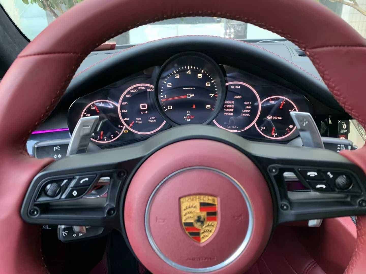Porsche Cayenne dashboard replacement! 12.3-inch Full HD LCD Linux system – 7 display modes + passenger entertainment system, track-level luxury configuration