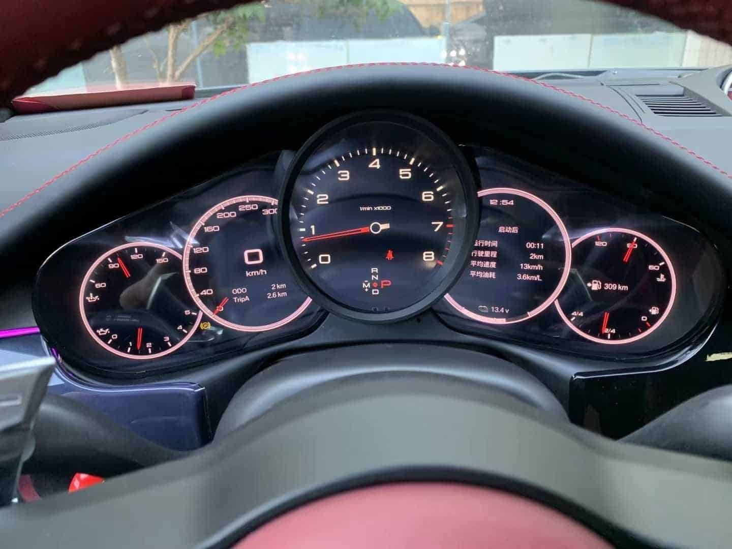 Porsche Cayenne dashboard replacement! 12.3-inch Full HD LCD Linux system – 7 display modes + passenger entertainment system, track-level luxury configuration