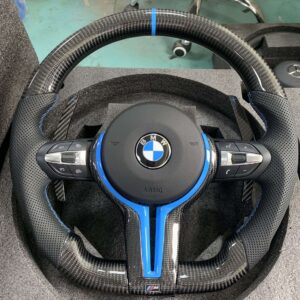 BMW M3 M6 Carbon Fiber Steering Wheel T-Shape (No Airbag) - IMG_0404