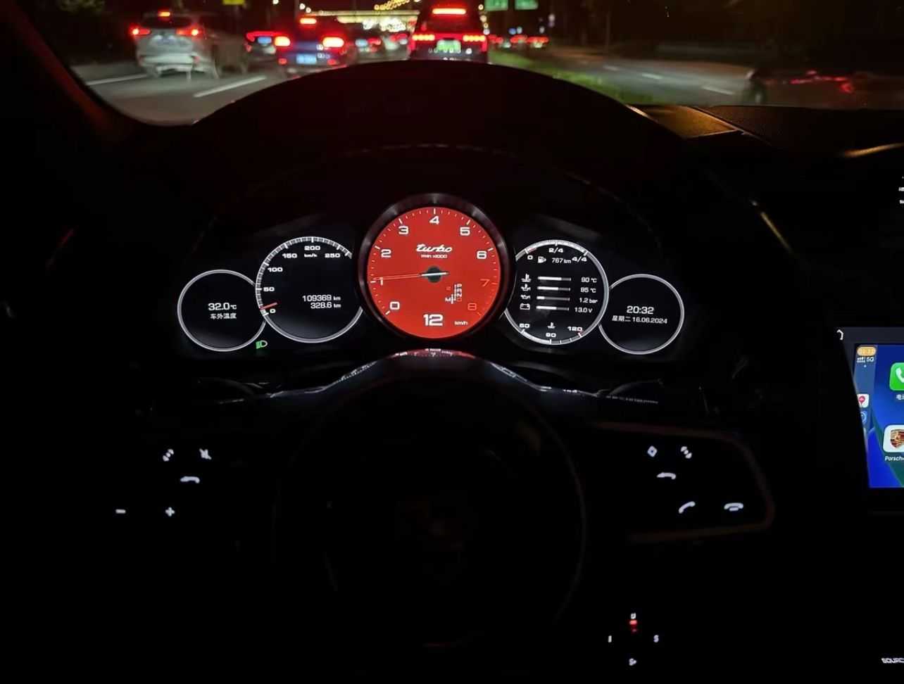 Porsche Cayenne dashboard replacement! 12.3-inch Full HD LCD Linux system – 7 display modes + passenger entertainment system, track-level luxury configuration