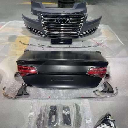 Audi A8 modified: S8 W12 Body Kit for 2013-2016 Models