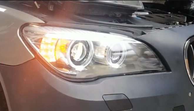BMW F01 F02 M5 Style LED Headlights – 09-15 7 Series