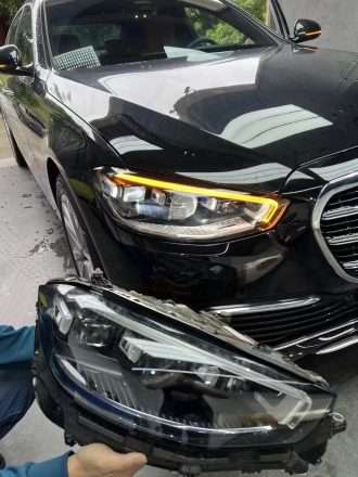 W223 Meteor Shower Headlights Upgrade for S400 S450 Maybach