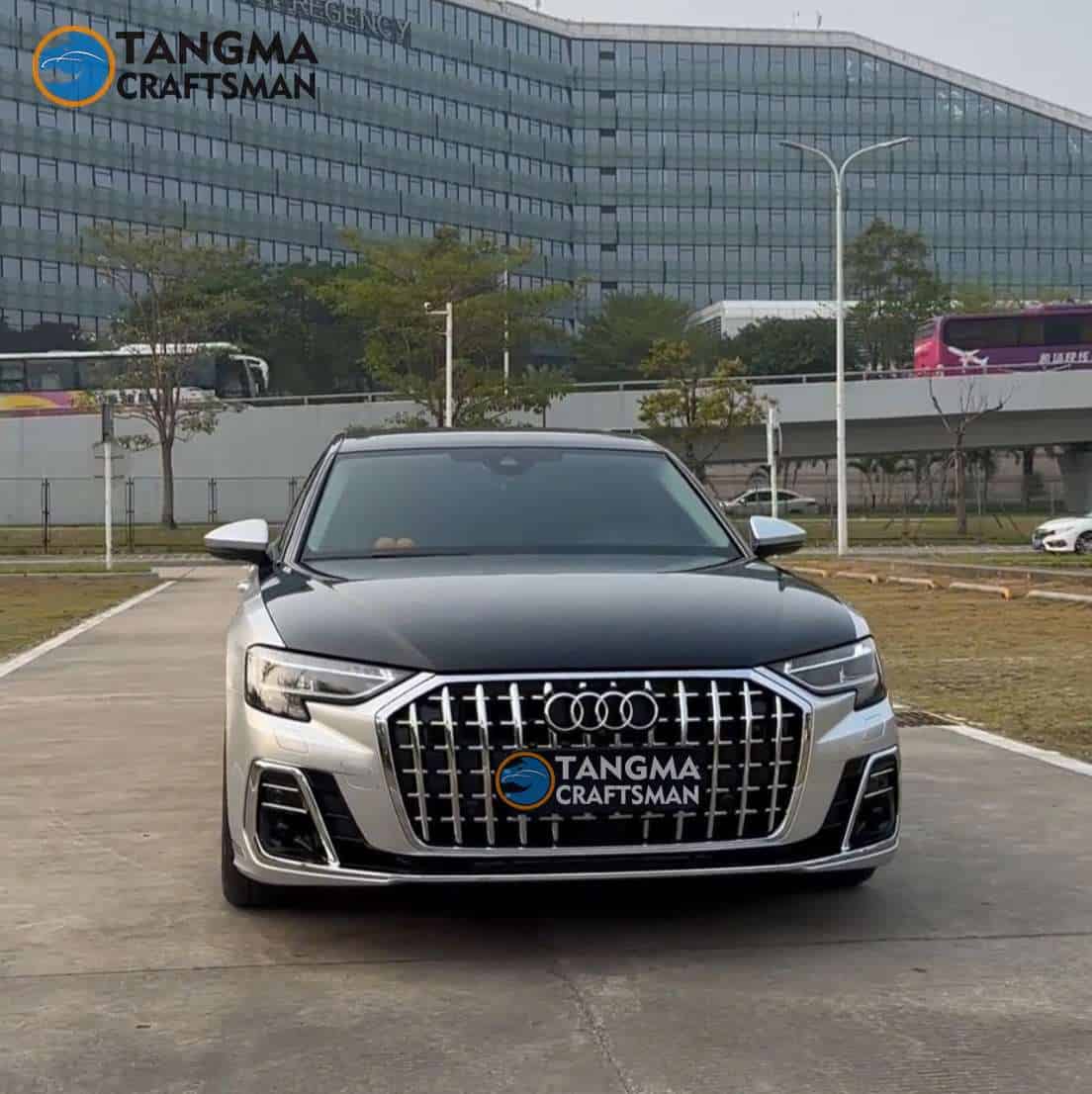 18-23 Audi A8 lossless upgrade Horch surround matrix headlights - Image 5